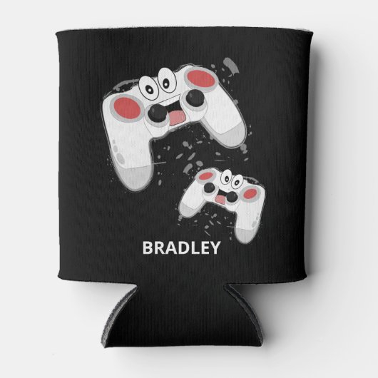 Gepersonaliseerde videogamer | KINDER Blikjeskoeler (Voorkant)