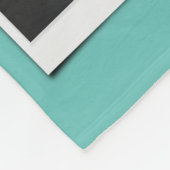 Gepersonaliseerde vierkante foto collage familie B Fleece Deken (Hoek)