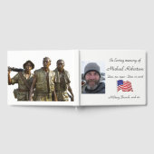 Gepersonaliseerde Vietnam Veteran Memorial Gastenboek (Volledig)