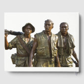 Gepersonaliseerde Vietnam Veteran Memorial Gastenboek (Achterkant)