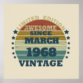 Gepersonaliseerde vijfenvijftig  55ste verjaardag poster