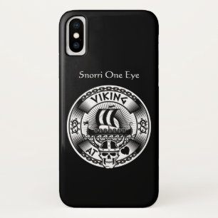 Gepersonaliseerde Viking in hart en nieren Case-Mate iPhone Case