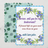 GEPERSONALISEERDE VINATAGETIMELESS HUWELIJKSAANZOE KAART (Voorkant / Achterkant)