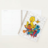 Gepersonaliseerde Vintage 123 Sesamstraat Planner (Display)