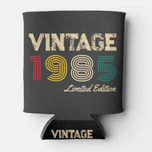 Gepersonaliseerde Vintage 1985 Limited Edition Koe Blikjeskoeler