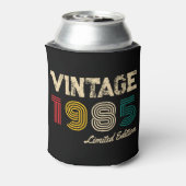 Gepersonaliseerde Vintage 1985 Limited Edition Koe Blikjeskoeler (Blikje Achterkant)