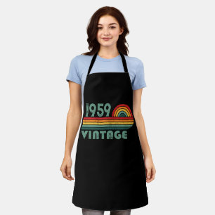 Gepersonaliseerde vintage 65e verjaardagscadeaus schort