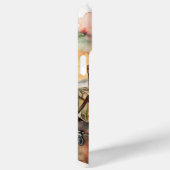 Gepersonaliseerde vintage reisillustratie Case-Mate iPhone case (Achterkant / Rechts)