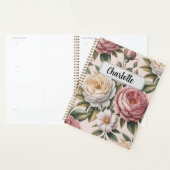 Gepersonaliseerde vintage rozen Productiviteitsdo Planner (Display)