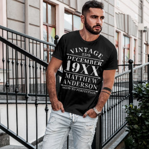 Gepersonaliseerde Vintage tot perfecte T-shirt