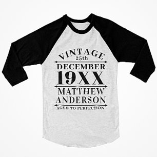 Gepersonaliseerde Vintage tot perfecte T-shirt