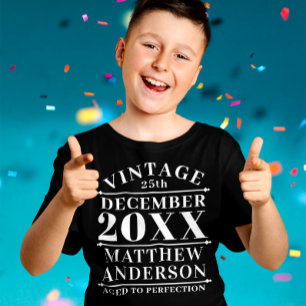 Gepersonaliseerde Vintage tot perfecte T-shirt