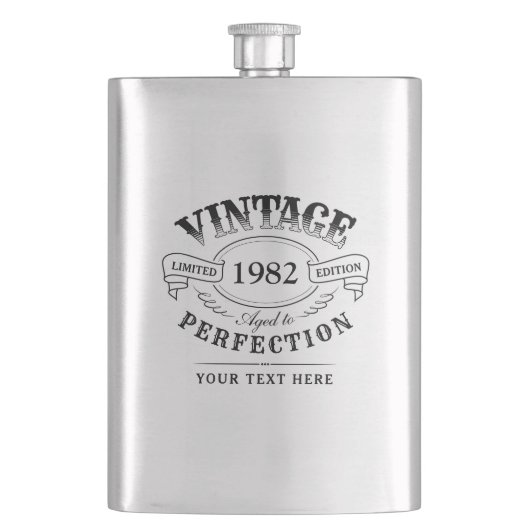 Gepersonaliseerde Vintage verouderd tot perfecte g Flacon (Voorkant)