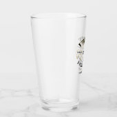 Gepersonaliseerde Vintage verouderd tot perfecte g Glas (Rechts)