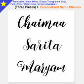 Gepersonaliseerde Vinyl Decal Labels, Aangepaste N Sticker