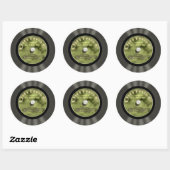 Gepersonaliseerde Vinyl Record Stickers (Vel)