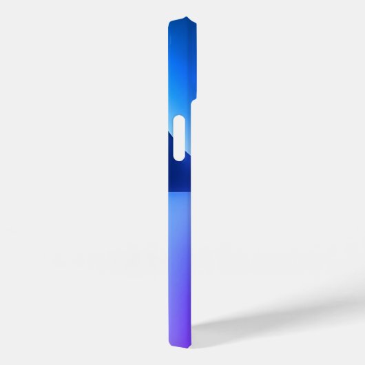 Gepersonaliseerde violette radiale textuur iphone  Case-Mate iPhone case (Achterkant / Rechts)