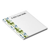 Gepersonaliseerde Viool speler Gift Orchestra Notitieblok (Schuin)