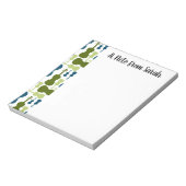 Gepersonaliseerde Viool speler Gift Orchestra Notitieblok (Linkerzijde)