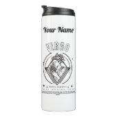 Gepersonaliseerde Virgo Thermal Tumbler Thermosbeker (Geroteerd rechts)