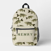 Gepersonaliseerde vis rugzak (Voorkant)