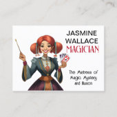 Gepersonaliseerde Visitekaartje van de goochelaar (Voorkant)