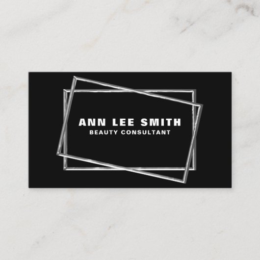 Gepersonaliseerde Visitekaartje woorden bewerkbaar (Voorkant)