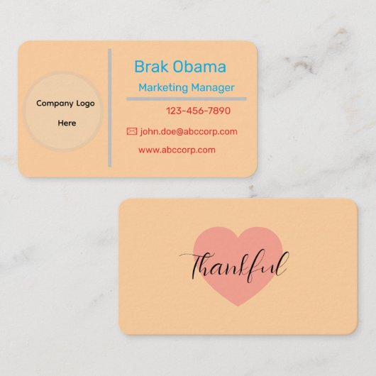 Gepersonaliseerde Visitekaartjes – Custom Designs (Voorkant / Achterkant)