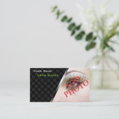 Gepersonaliseerde Visitekaartjes slepen Koningin-u (Staand voorkant)