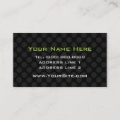 Gepersonaliseerde Visitekaartjes slepen Koningin-u (Achterkant)