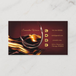 Gepersonaliseerde Visitekaartjes Wijn