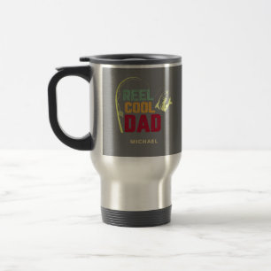 Gepersonaliseerde visserij koffie reisbeker