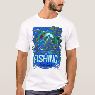 Gepersonaliseerde visserij t shirt