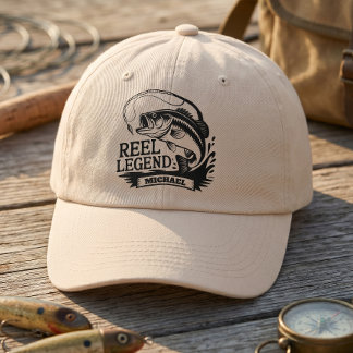 Gepersonaliseerde visserijhoed Reel Legend Trucker Pet