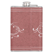 Gepersonaliseerde  Vlaanderen de heer Hipster Heupfles (Achterkant)