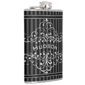 Gepersonaliseerde  Vlaanderen de heer Hipster Heupfles (Rechts)