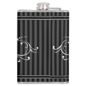 Gepersonaliseerde  Vlaanderen de heer Hipster Heupfles (Achterkant)