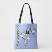 Gepersonaliseerde Vlag Tas Powder #2 (Voorkant)