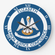 Gepersonaliseerde vlag van de staat Louisiana Peli