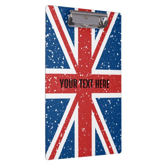 Gepersonaliseerde vlag van het Verenigd Koninkrijk Klembord (Rechts)