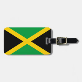 Gepersonaliseerde vlag van Jamaica Bagagelabel