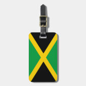 Gepersonaliseerde vlag van Jamaica Bagagelabel (Voorkant verticaal)