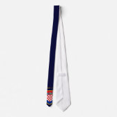 Gepersonaliseerde vlag van Kroatië Stropdas (Achterkant)