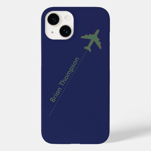 gepersonaliseerde vliegenier Case-Mate iPhone case (Achterkant)