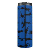 Gepersonaliseerde Vliegtuigen Thermische trommel Thermosbeker (Achterkant)