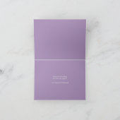 Gepersonaliseerde vlinder dank u kaarten (Binnen)