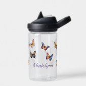 Gepersonaliseerde Vlinder Kinder Waterfles (Links)