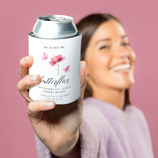 Gepersonaliseerde vlinder Koelbox Blikjeskoeler