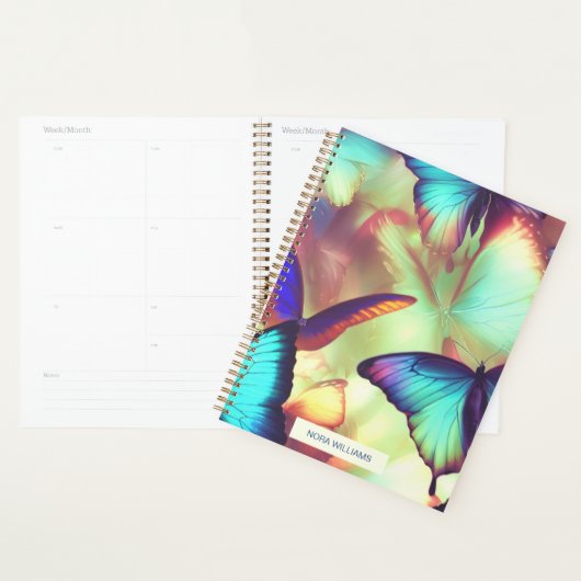 Gepersonaliseerde vlinderplanner planner (Display)