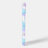 Gepersonaliseerde Vlinders Roze, Blauw en Wit Case-Mate iPhone Case (Achterkant / Rechts)